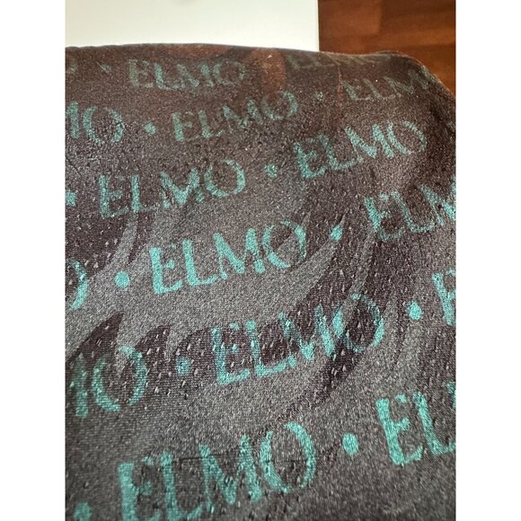 Vintage Silk Handmade Elmo Tie – Sesame Street Character Necktie - Picture 2 of 8